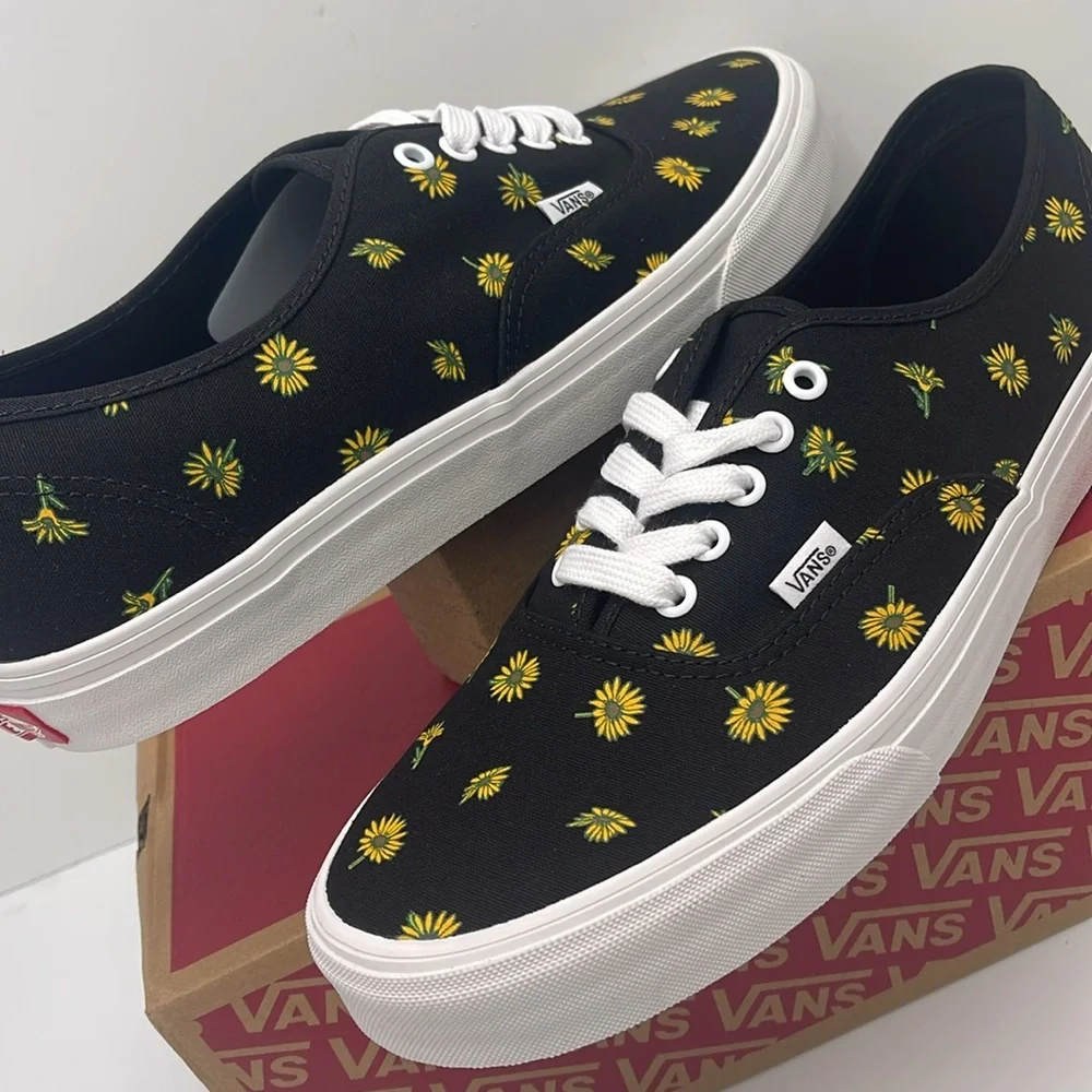 Vans Men’s Black Sneakers with Yellow Floral Print Authentic
Better Nature Black - Picture 10 of 16